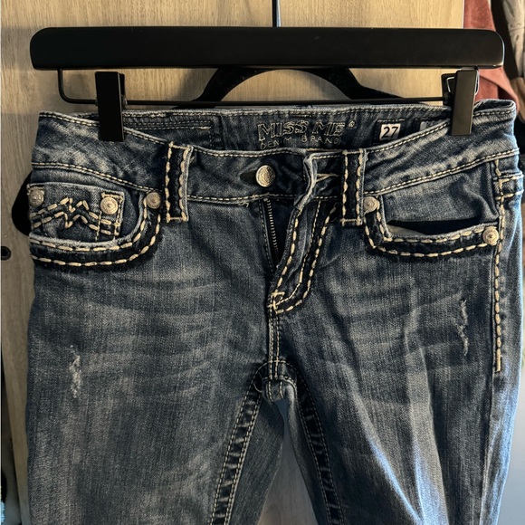 Miss me Irene Boot Cut Jeans Size 27 - Picture 7 of 9